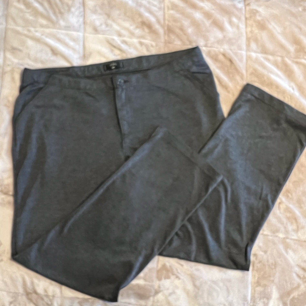 Riders by Lee Grey Stretchy pants 16W M